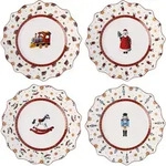 Villeroy & Boch 1485858815, 4 Person(en), Porzellan, Mehrfarbig, Toy's Delight, Rund,