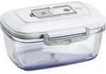 MagicVac Vakuumbeh&auml;lter FAMILY 1,5l eckig - Transparent/Wei&szlig;