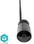 Nedis Smartlife Au&szlig;enkamera in schwarz WIFICO40CBK - Schwarz