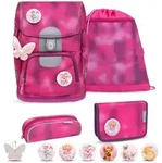 Belmil Motion ergonomisches Schulranzenset 5tlg. - Shiny Pink - Rosa