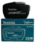 Makita BL18120 Battery 1x12Ah 18V Li-Ion 0197050367419 - Schwarz