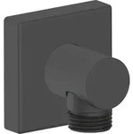 DURAVIT UV0630011046 Wandanschlussbogen square schwarz - Schwarz