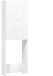 vidaXL Waschmaschinenschrank Wei&szlig; 64x25,5x190 cm - Wei&szlig;