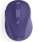 Hama Funkmaus WM-400, optisch, 6 Tasten, Funk, blau - Blau