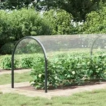 vidaXL Transparente Plane mit &Ouml;sen 2x8 m PVC - Transparent