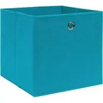 vidaXL Aufbewahrungsboxen 4 Stk. Babyblau 32x32x32 cm Stoff - Blau