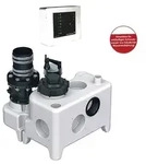Grundfos Hebeanlage Multilift MSS 11.1.2, 1,1 kW, 1x230 V - Wei&szlig;