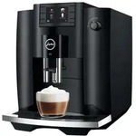 JURA E6 Full Black (EC) Kaffeevollautomat (Professional Aroma Grinder, Farbdisplay,