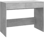 vidaXL Schreibtisch Betongrau 101x50x76,5 cm Holzwerkstoff - Grau