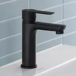 Duravit D-Code Einhebel-Waschtischmischer FreshStart und MinusFlow - Schwarz