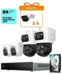 eufy PoE NVR Security System S4 mit 2&times; Bullet-PTZ-Kameras und 2&times;...
