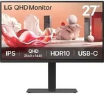 LG 27BA75QB-B.AEU, 68,6 cm (27"), 2560 x 1440 Pixel, Wide Quad HD, LED, 5 ms, Schwarz
