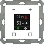 MDT SCN-RTN55S.01 Raumtemperatur- Nebenstelle Smart 55 Reinwei&szlig; gl&auml;nzend
