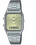 Casio Armbanduhr Vintage AQ-230A-9AMQYES analog-digital - Silber