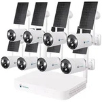 LUVISION Dual WLAN Solar Akku &Uuml;berwachungssystem 10 Kanal NVR 4MP