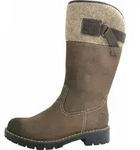 Rieker Damenschuhe Stiefel Gef&uuml;ttert Stiefel Braun Freizeit - Braun - 36