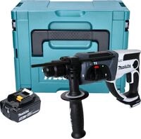Makita DHR 202 F1JW Akku Bohrhammer 18 V 20 mm 2,0 J wei&szlig; + 1x Akku 3,0 Ah +...