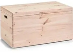 Zeller Allzweckkiste mit Deckel, Kiefer, 60 x 40 x 24 cm, 13154 - Braun