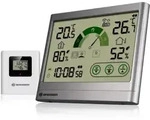 Bresser VentAir H Thermometer Hygrometer innen digital 1 Sensor - Dunkelgrau
