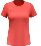 JAKO Damen T-Shirt Light Flow - 6176D, Farbe:coral, Gr&ouml;&szlig;e:S (34/36) - Rot