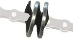 Kettenreiniger Spiro schwarz/chrom - Silber