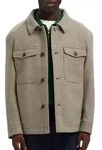 Selected Mitch Wool Blend Jacke Herren - Braun - L