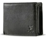 MATADOR OVIEDO Herren Leder Geldb&ouml;rse RFID Brieftasche Querformat Schwarz - Schwarz