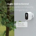 Hombli smarte Batterie Kamera wei&szlig; - Wei&szlig;