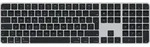 Apple Magic, Verkabelt & Kabellos, USB + Bluetooth, QWERTY, Schwarz - Schwarz