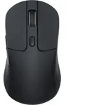 Keychron M3, rechts, Optisch, RF Wireless + USB Type-C, 12000 DPI, Schwarz - Schwarz