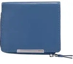 Ma&icirc;tre Belg Alberta Purse Sh6 4060001861 Portmonnaie leather Wallet midblue -...