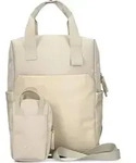 zwei Lou LUR130 - Rucksack 39 cm (linen) - Beige