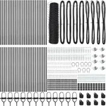 vidaXL Schwei&szlig;drahtzaun mit Spikes 100 x 0,4 m (B x H) - Grau