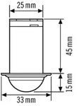 ESYLUX Decken-Pr&auml;senzmelder DALI-2 PDC360/8miniBMSDALI2