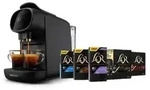 L&rsquo;OR LM9012/65, Pad-Kaffeemaschine, 0,8 l, Kaffeekapsel, 1450 W - Schwarz