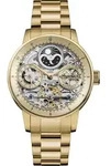 INGERSOLL Herrenuhr THE JAZZ AUTOMATIC 100% Edelstahl Gold onesize Herren offene