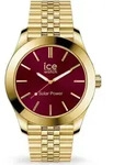 Ice-Watch 023793 Damenuhr ICE Steel Solar S Gold Weinrot - Rot