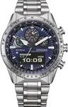 Citizen JV2000-51L Herrenuhr Promaster Sky Eco-Drive Pilot 43mm 20ATM - Blau