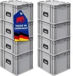 SuperSparSet 8x Eurobox NextGen Portable Germany | HxBxT 33,5x30x40cm | 30...
