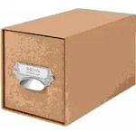 S.O.H.O. CD-Schubladenbox mit Griff Kraft - Braun