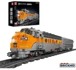 12018 - USA EMD F7 Diesellokomotive (Mould King) - Bronze