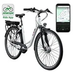 Z&uuml;ndapp Z502 E Bike Damen 28 Zoll wei&szlig;/lila 50 cm