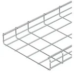 Obo Bettermann 6017428, Mesh cable tray, 3 m, Stahl, Zink
