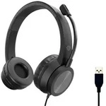 Conceptronic POLONA05B Stereo-USB-Headset, Ger&auml;uschreduzierendes Mikrofon,