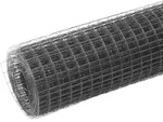 vidaXL Drahtzaun Stahl mit PVC-Beschichtung 10x0,5 m Grau - Grau