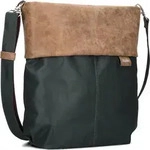zwei zwei Olli OT12 - Schultertasche 32 cm - Braun