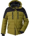 KOW 88 Men Quilted Jacket moos (00712) L - Gr&uuml;n/Schwarz - 176