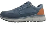 Bugatti Herrenschuhe sportlicher Schn&uuml;rer Blau Freizeit - Blau - 40