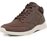 ECCO Irving Mid-cut Herrenschuh aus Leder in Mocha, Gr&ouml;&szlig;e 40 - 40