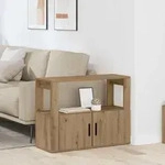 vidaXL Sideboard Artisan-Eiche 80 x 30 x 60 cm Holzwerkstoff - Braun